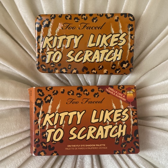 TOO FACED KITTY LIKES TO GET SCRATCH EYESHADOW PALETTE - Picture 3 of 3